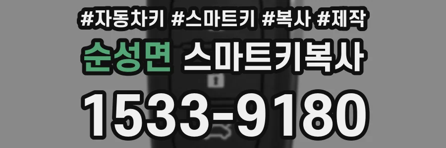 순성면 스마트키복사