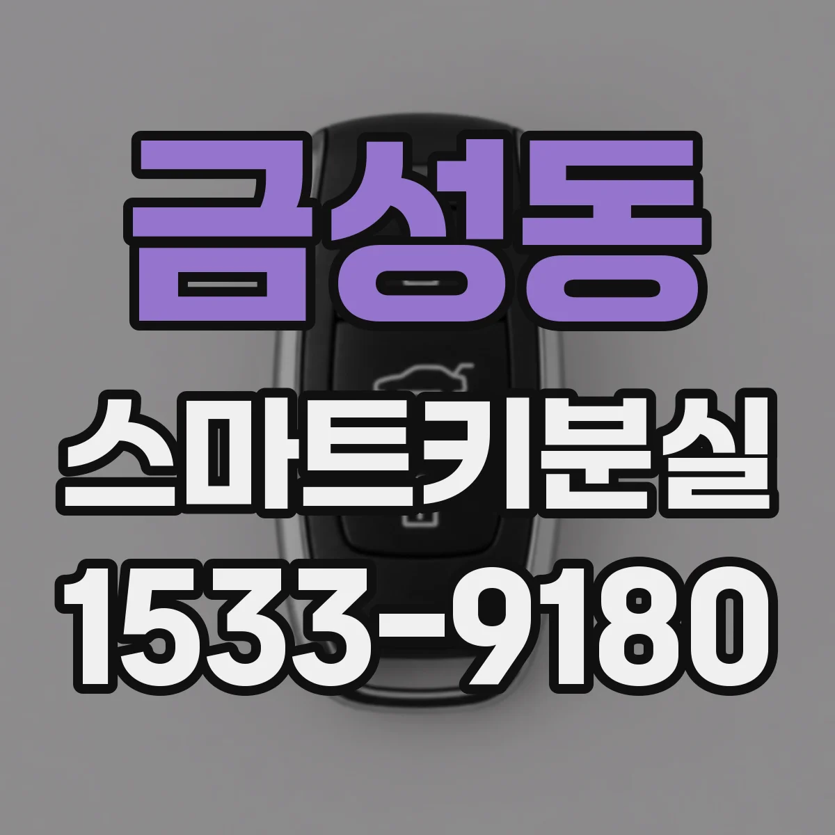 금성동 스마트키분실