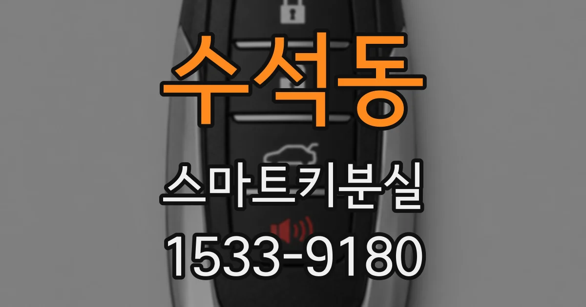 수석동 스마트키분실