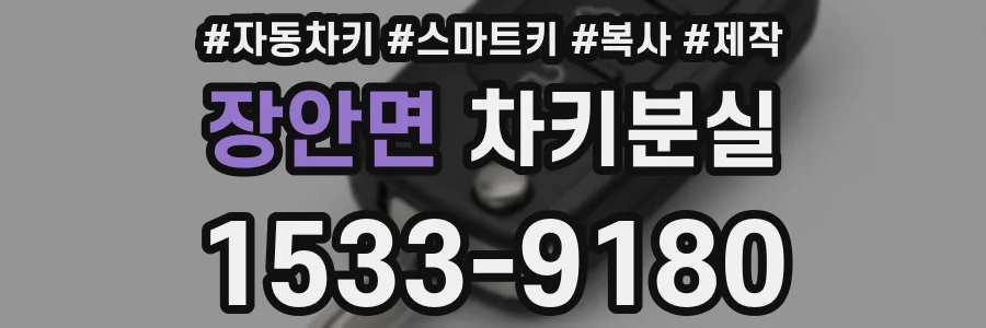 장안면 차키분실