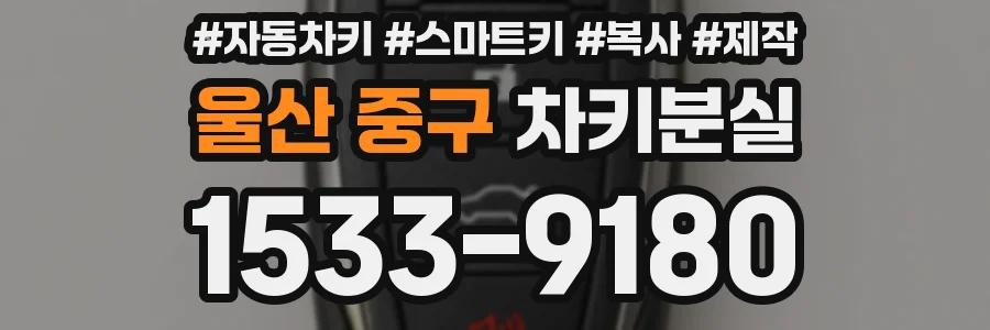 울산 중구 차키분실