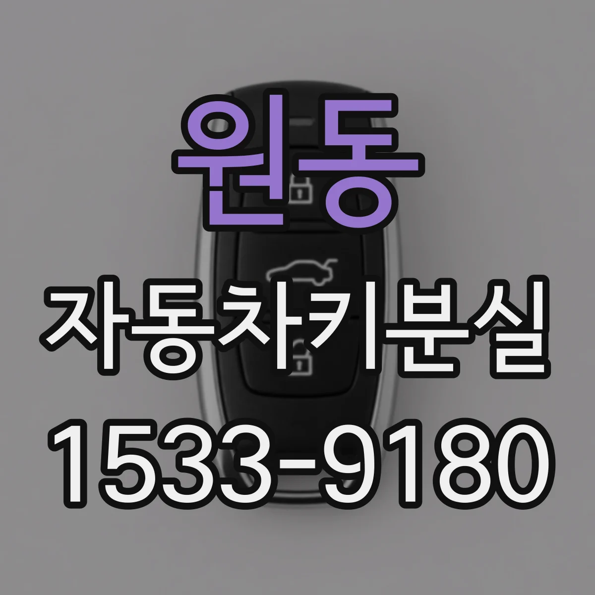 원동 자동차키분실