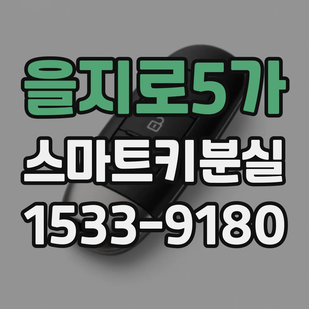 을지로5가 스마트키분실