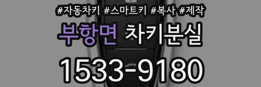 부항면 차키분실