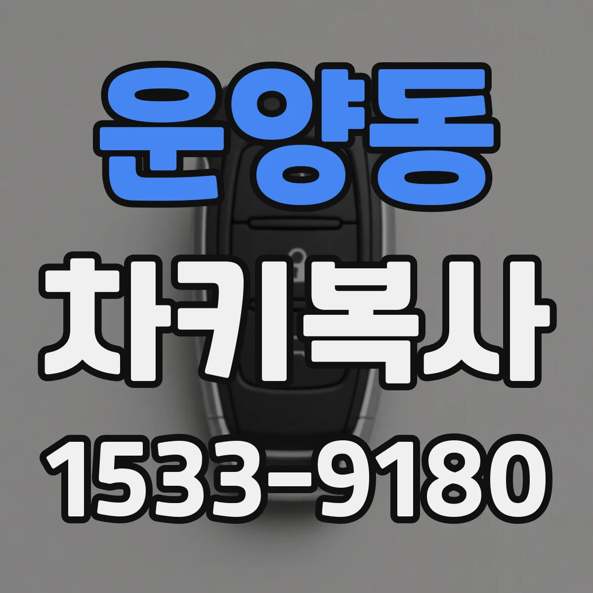 운양동 차키복사