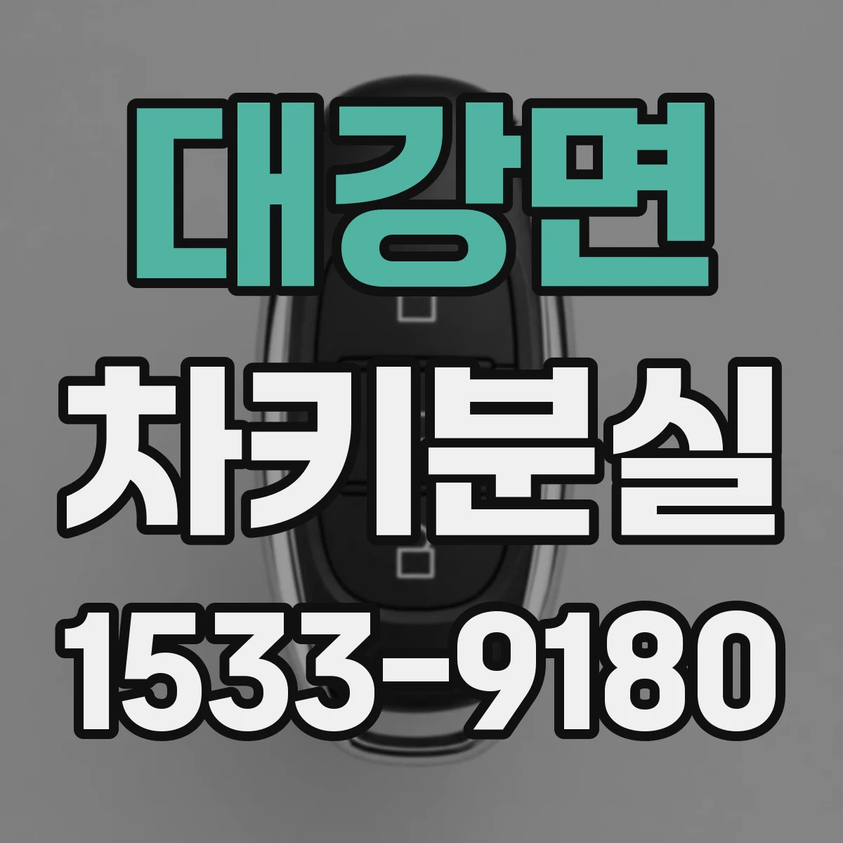 대강면 차키분실