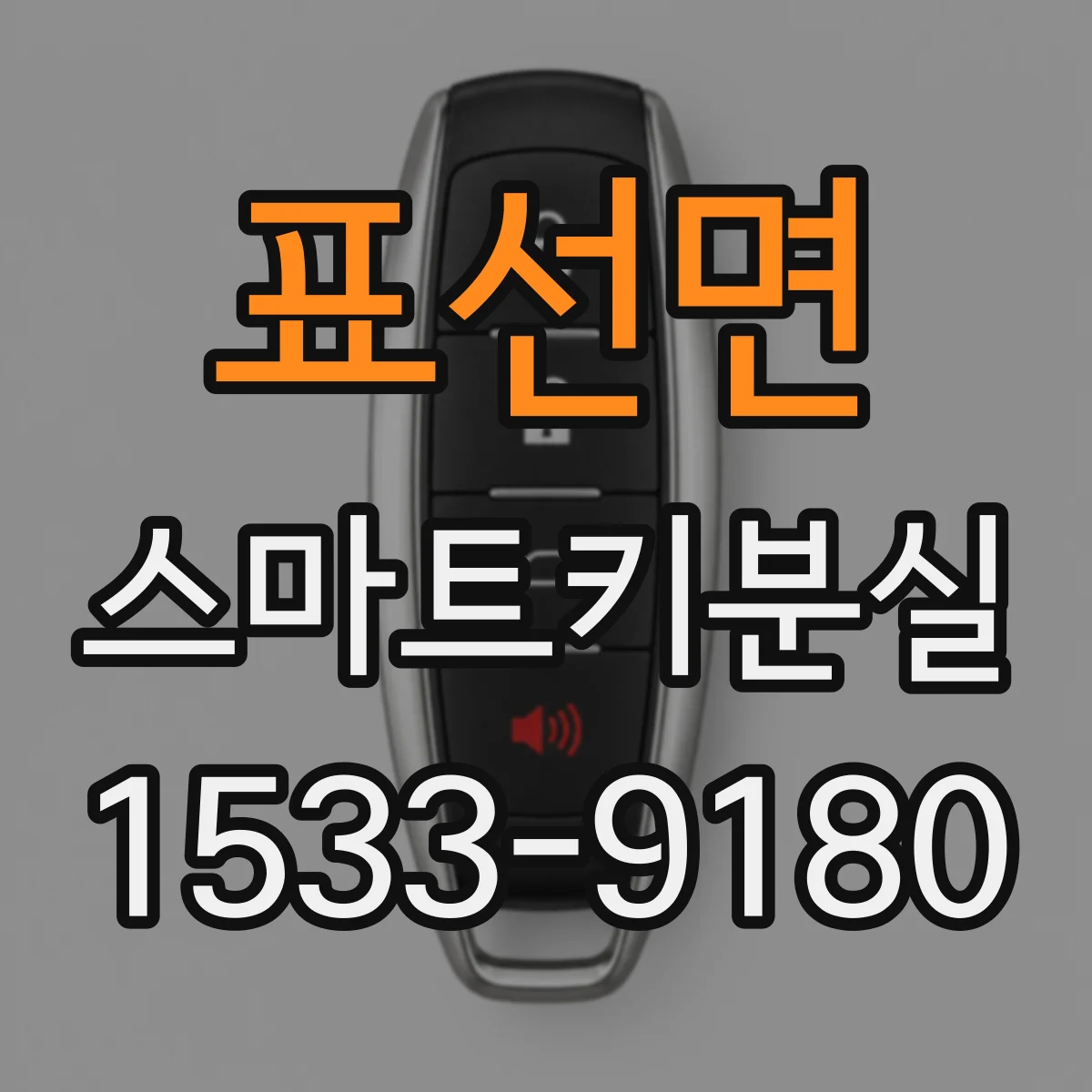 표선면 스마트키분실