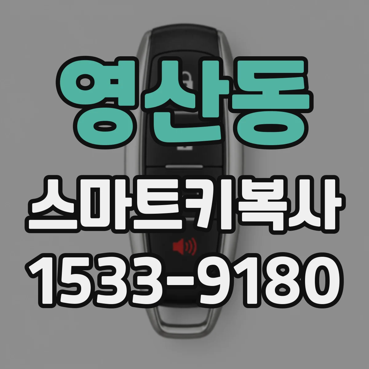 영산동 스마트키복사