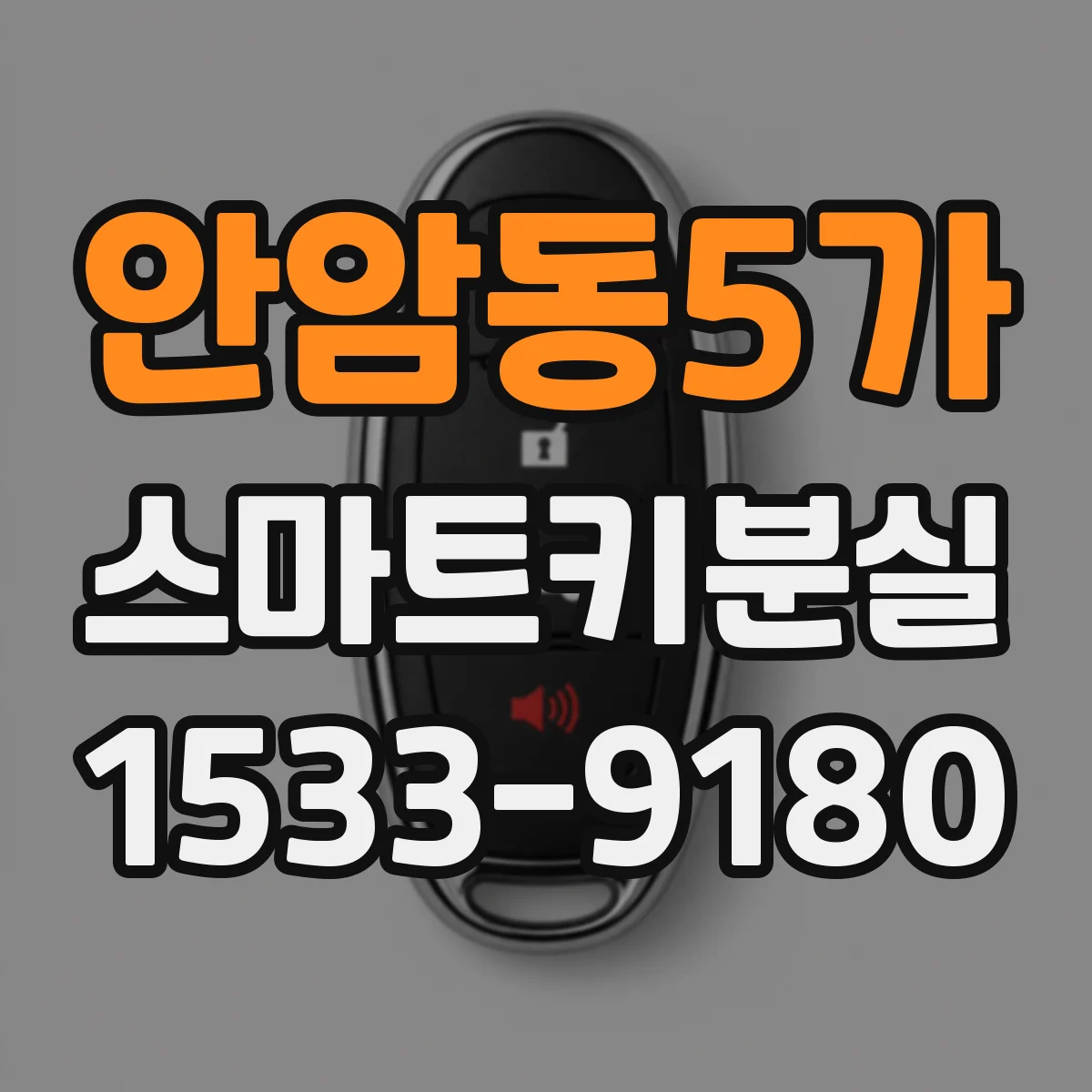 안암동5가 스마트키분실