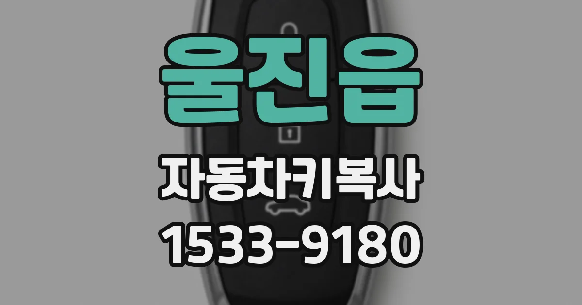 울진읍 자동차키복사