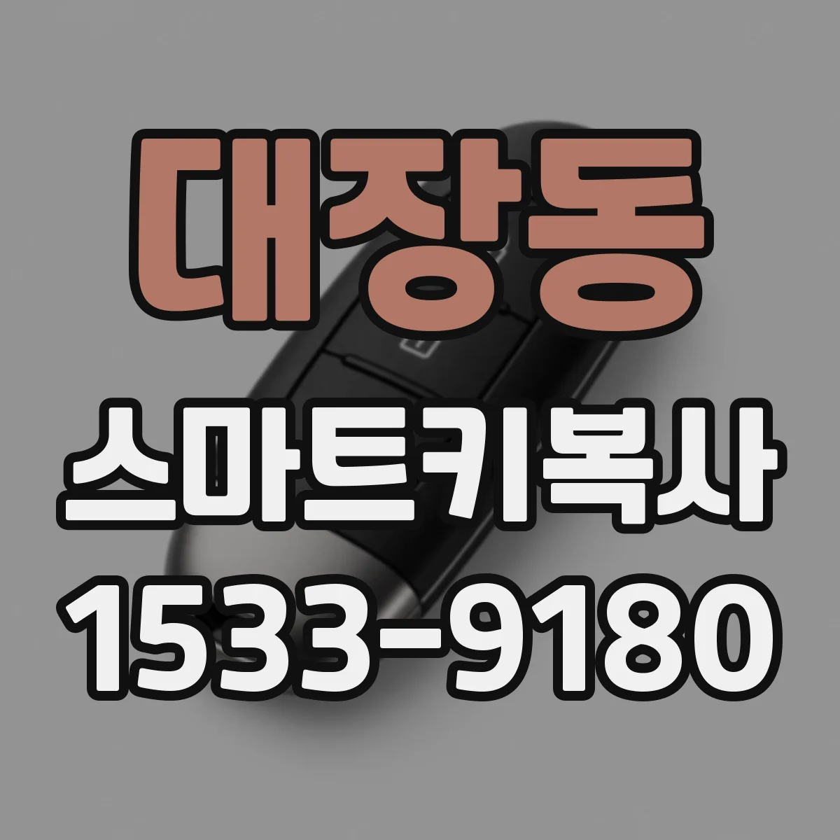대장동 스마트키복사