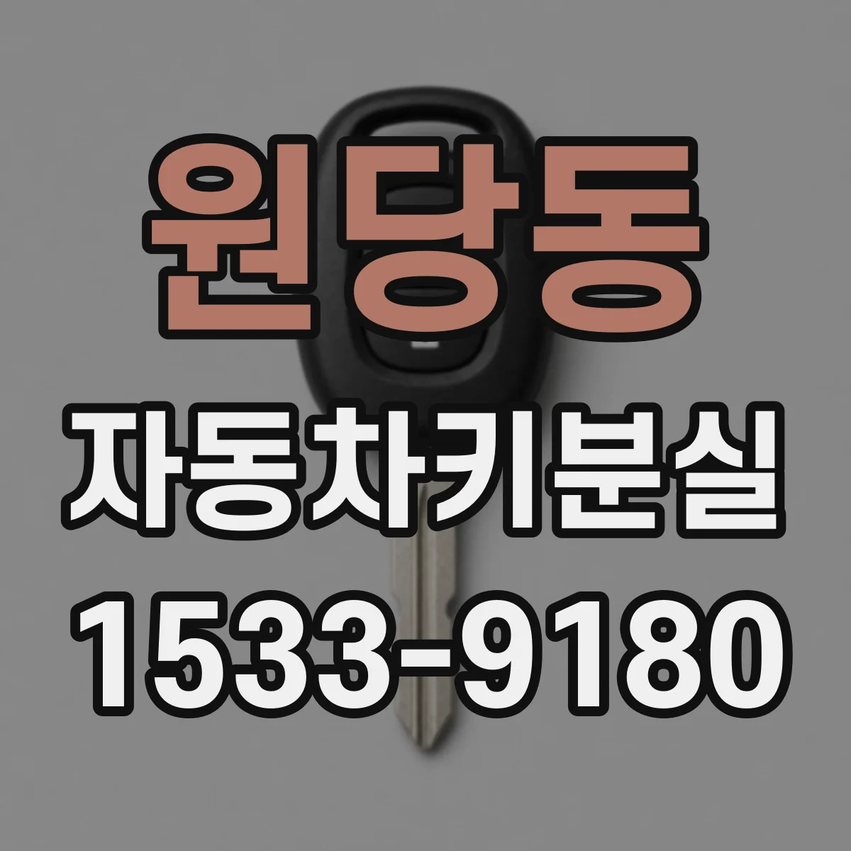 원당동 자동차키분실