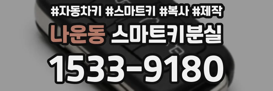 나운동 스마트키분실