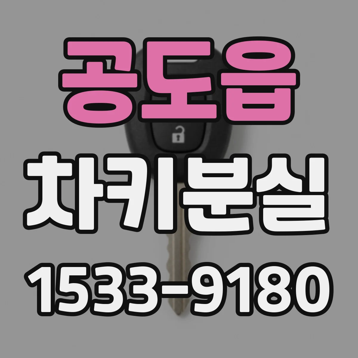 공도읍 차키분실