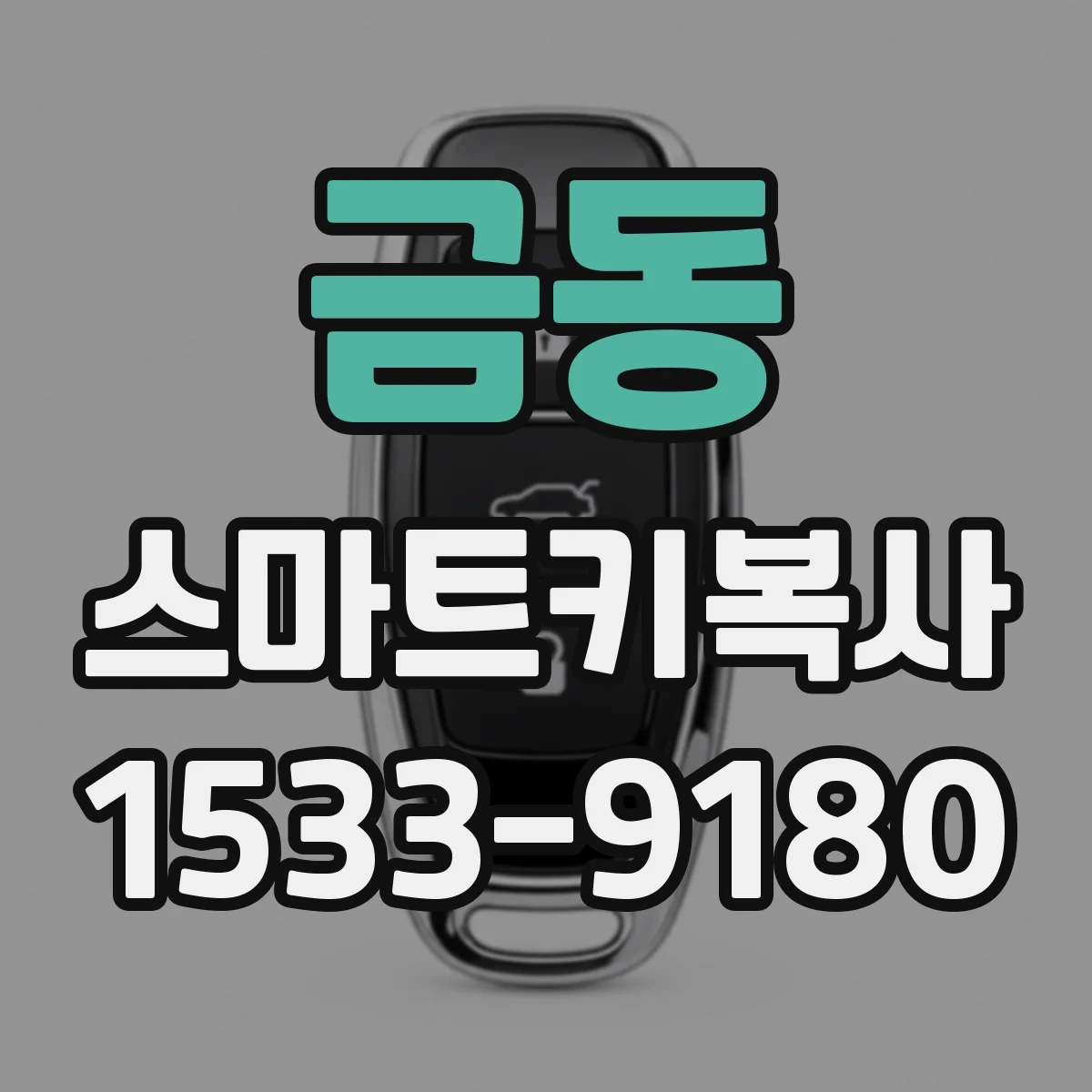 금동 스마트키복사