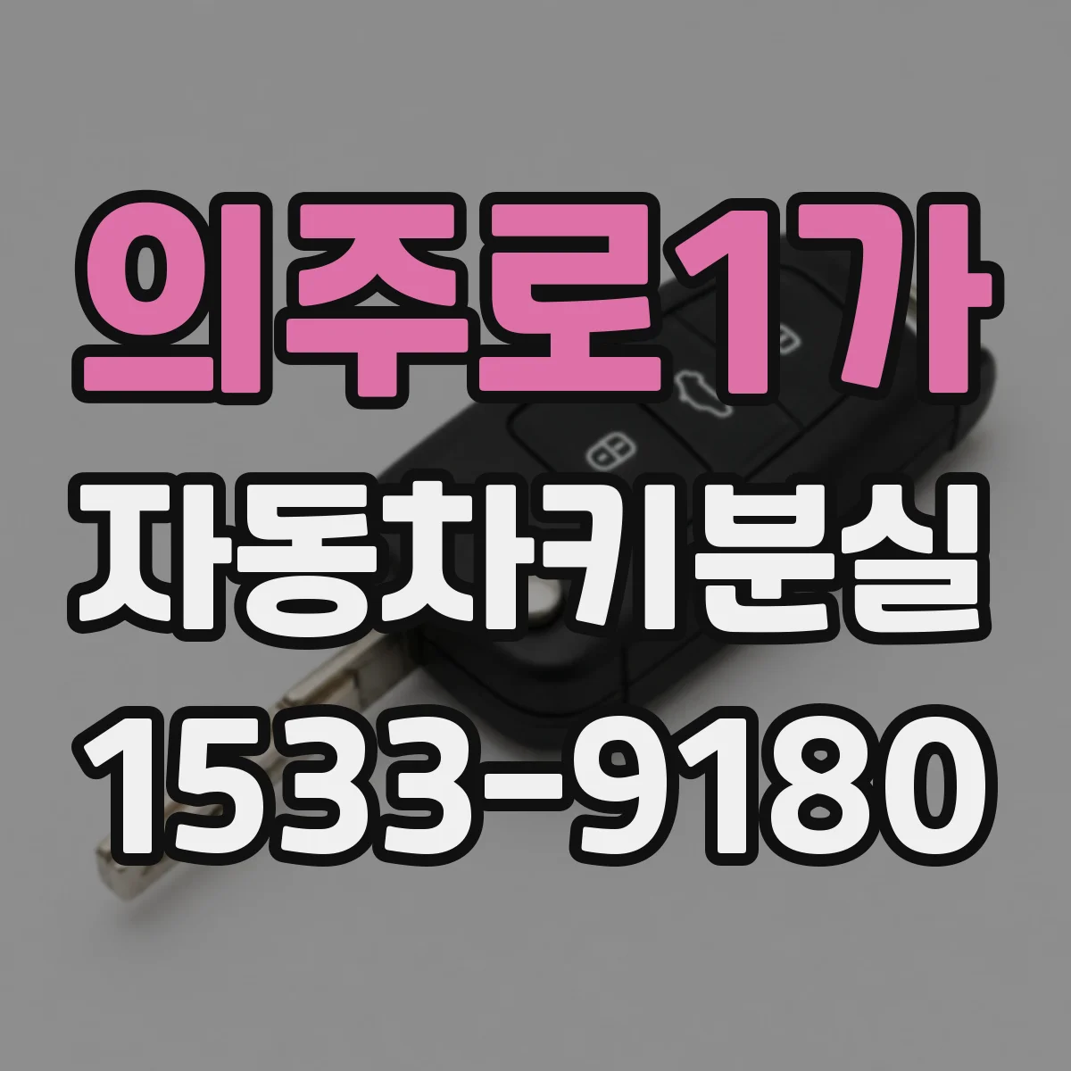 의주로1가 자동차키분실
