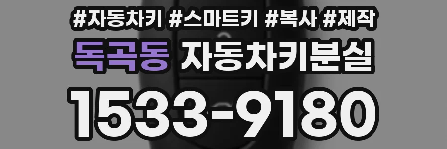 독곡동 자동차키분실