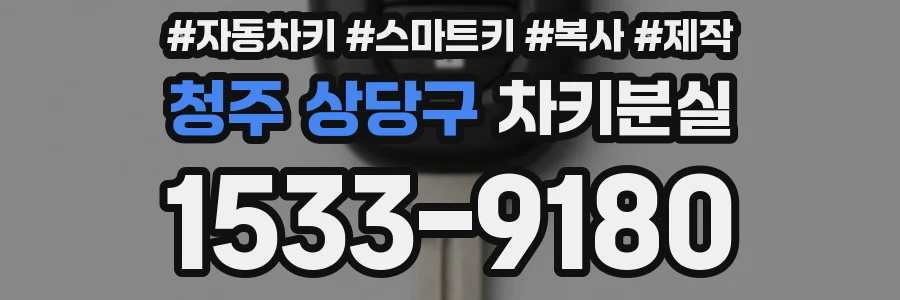 청주 상당구 차키분실