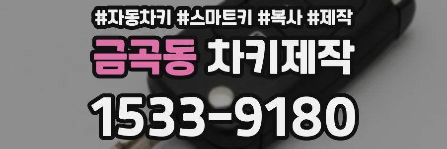 금곡동 차키제작