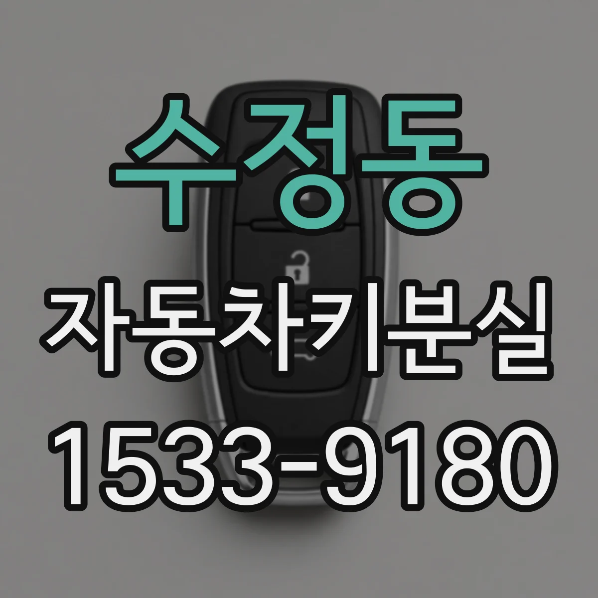 수정동 자동차키분실