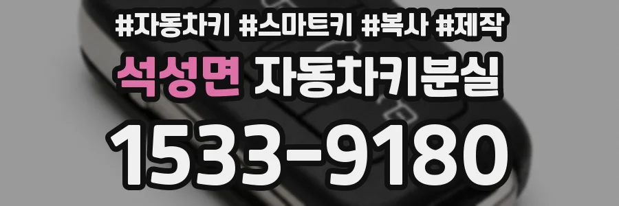 석성면 자동차키분실