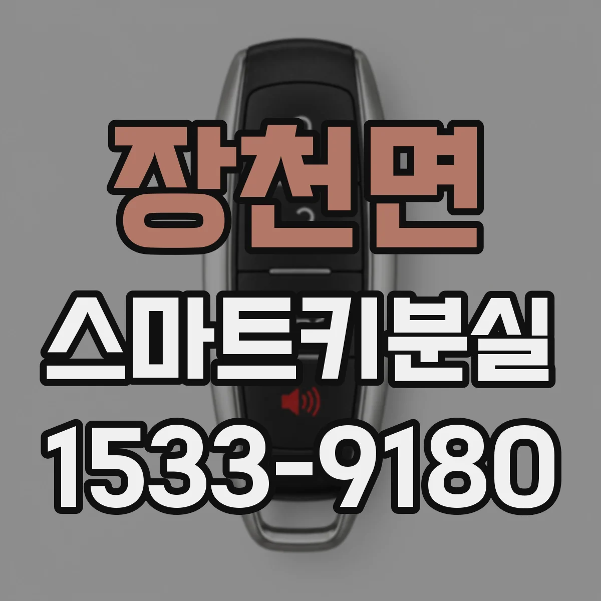 장천면 스마트키분실