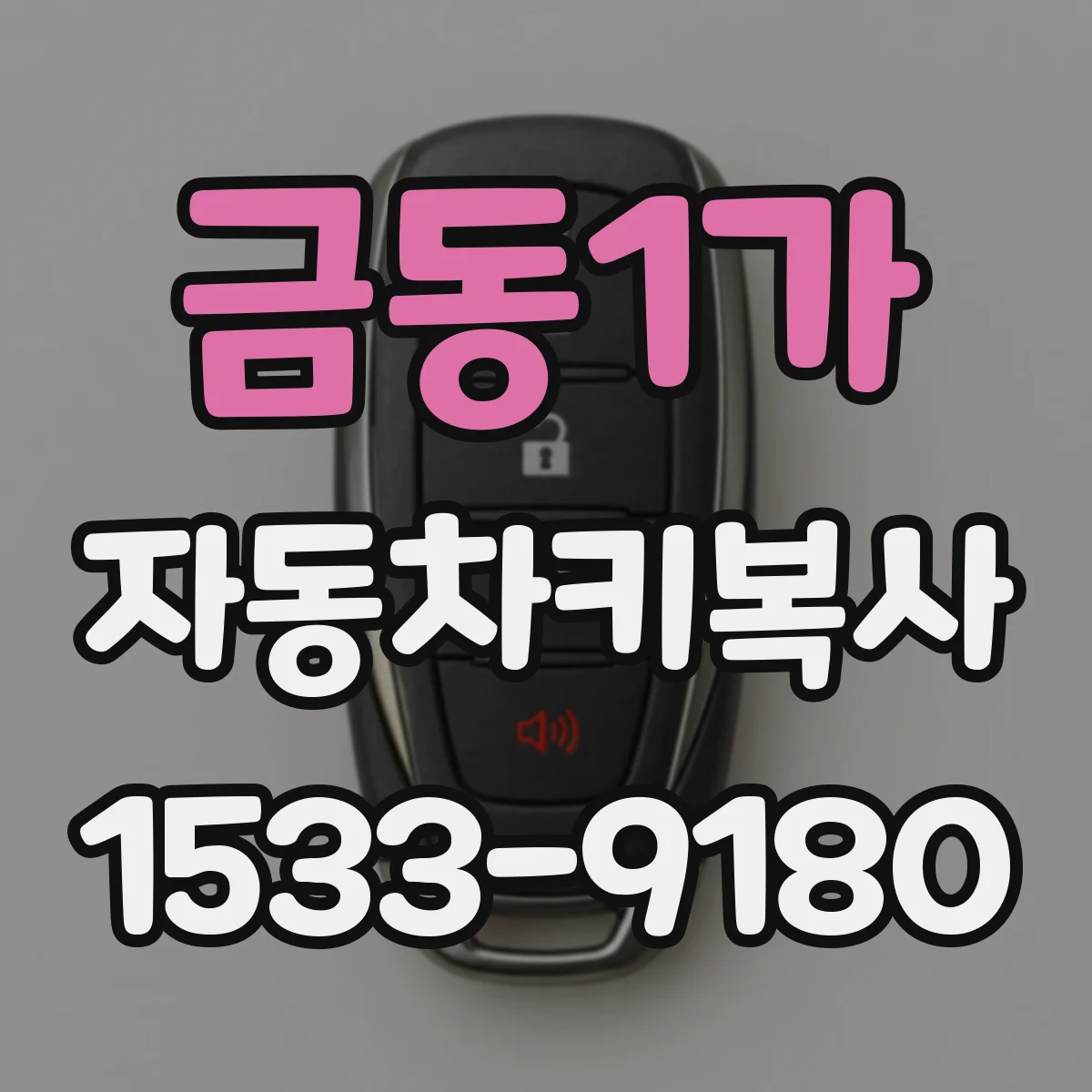 금동1가 자동차키복사