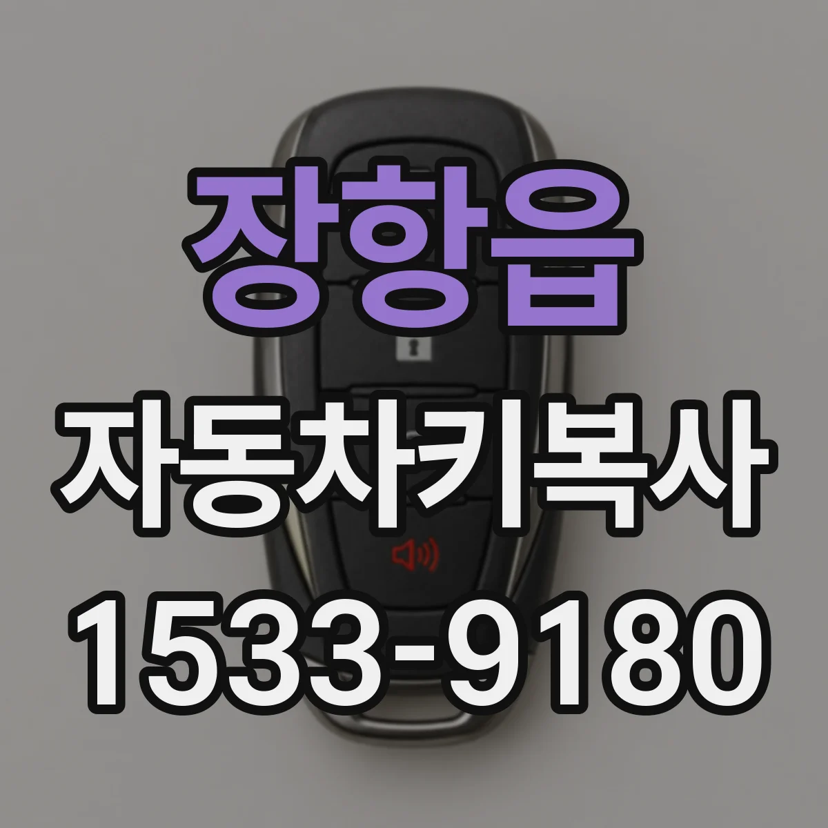 장항읍 자동차키복사