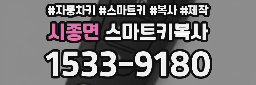 시종면 스마트키복사