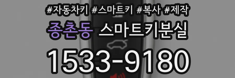 종촌동 스마트키분실