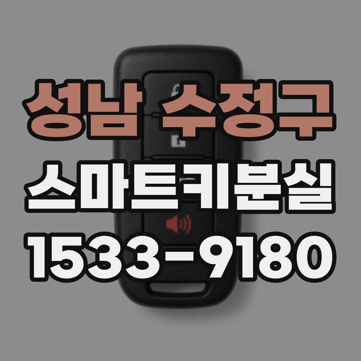성남 수정구 스마트키분실