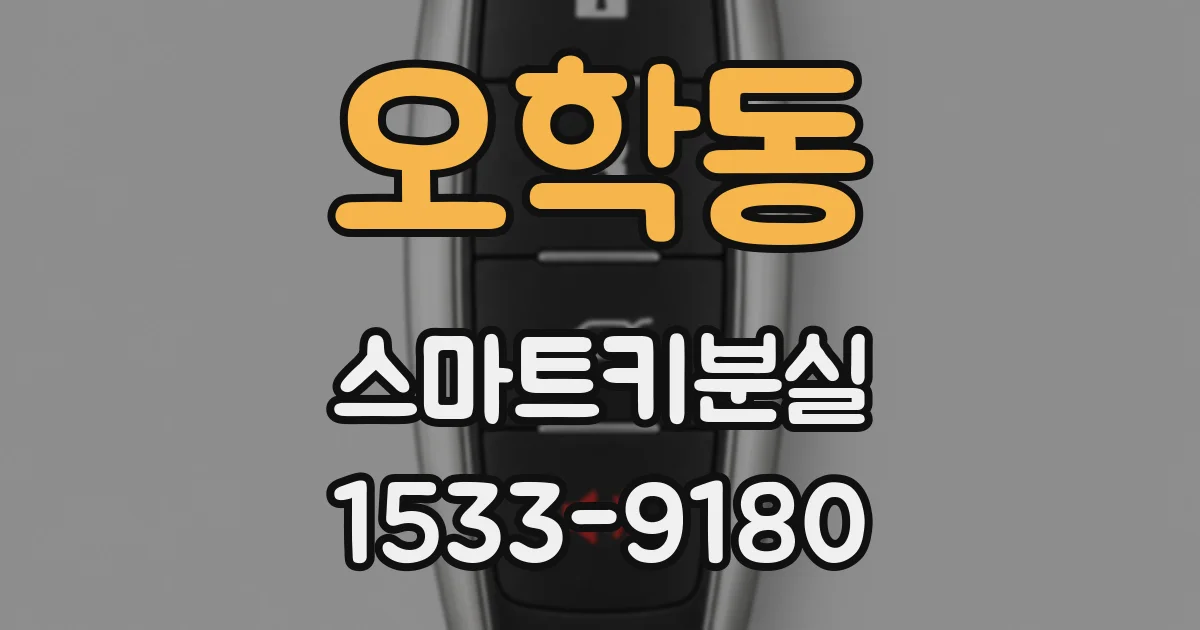 오학동 스마트키분실