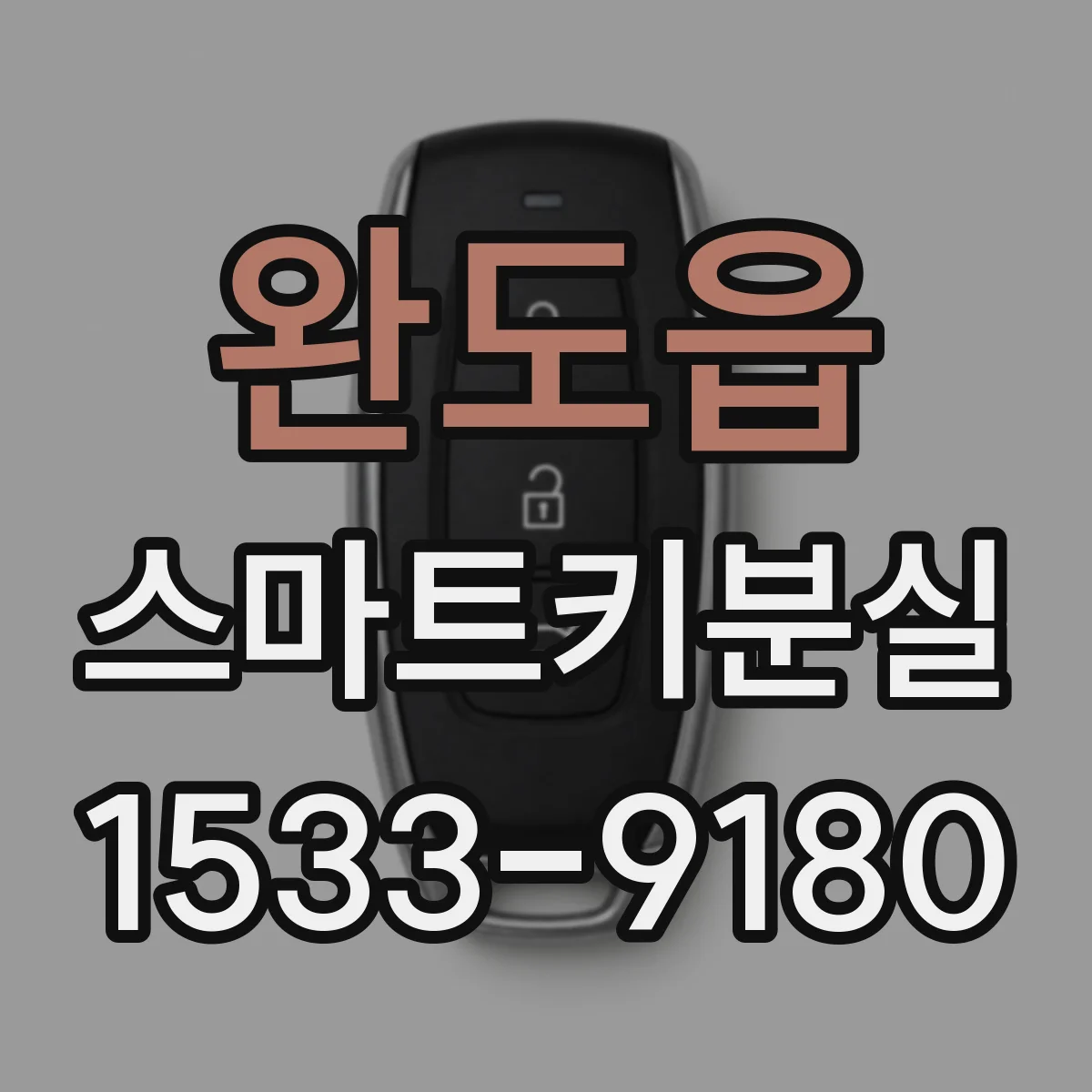 완도읍 스마트키분실