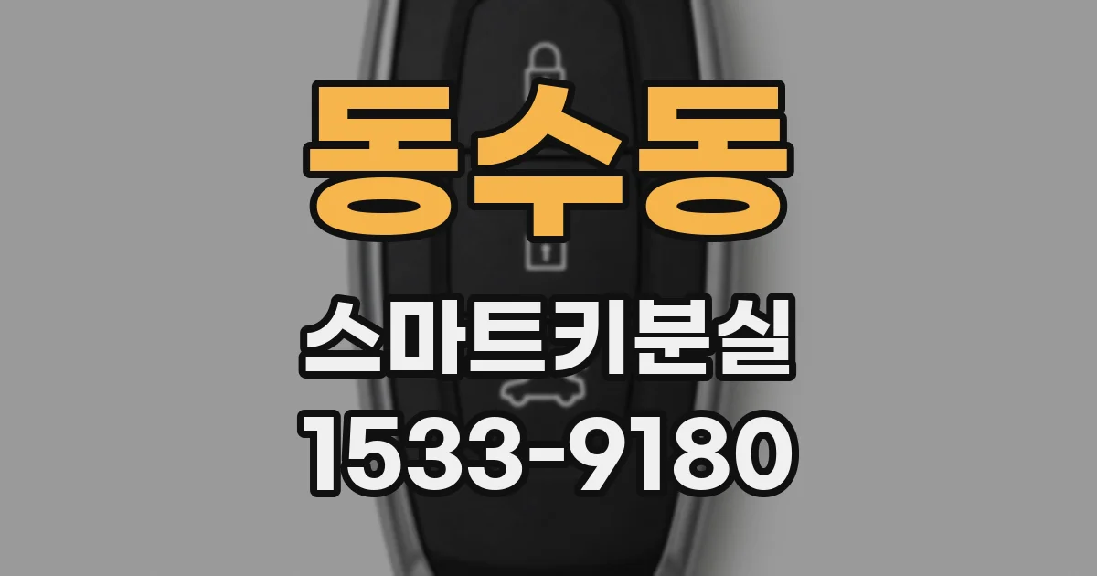 동수동 스마트키분실