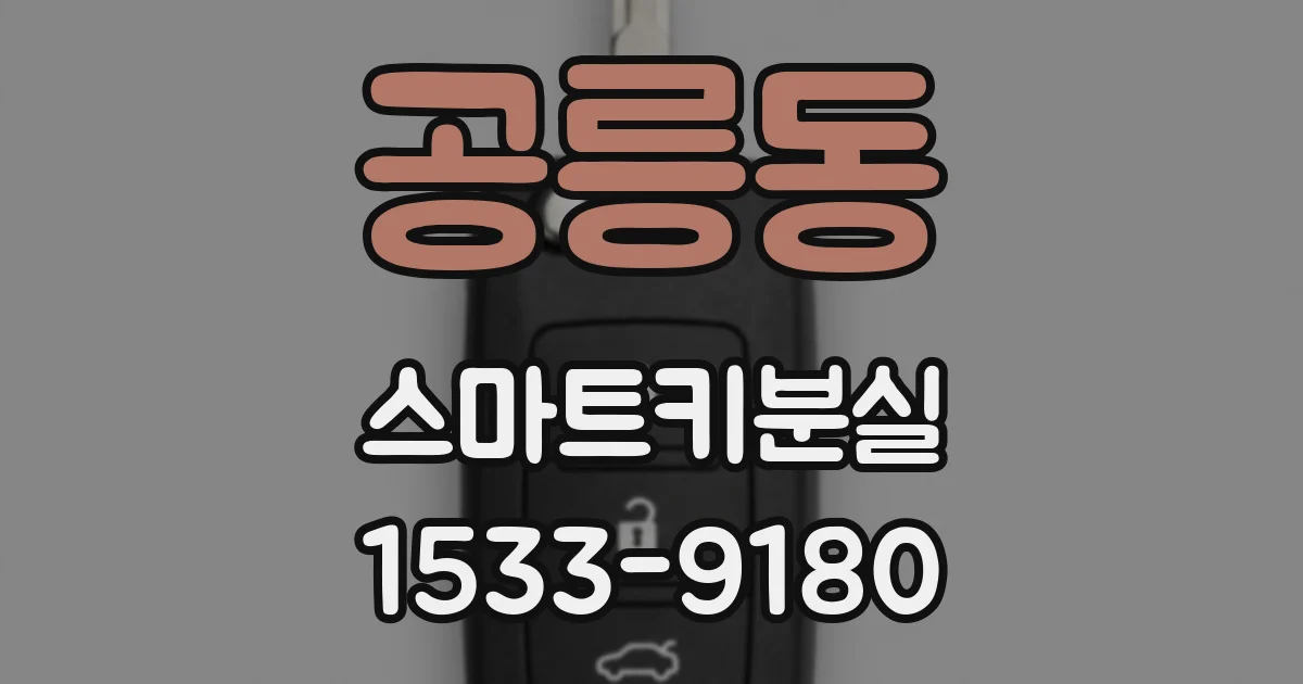 공릉동 스마트키분실