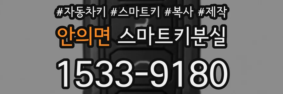 안의면 스마트키분실