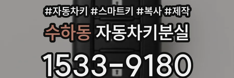 수하동 자동차키분실