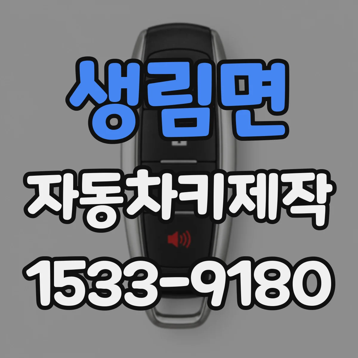 생림면 자동차키제작