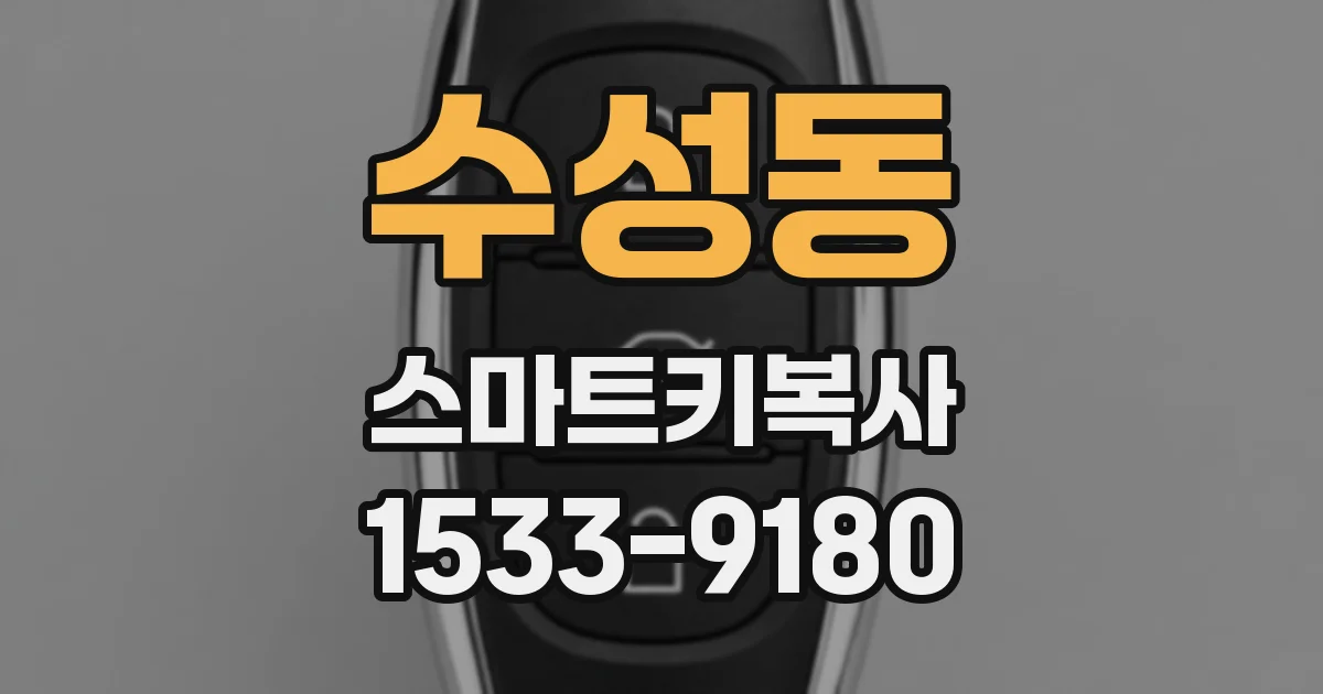 수성동 스마트키복사