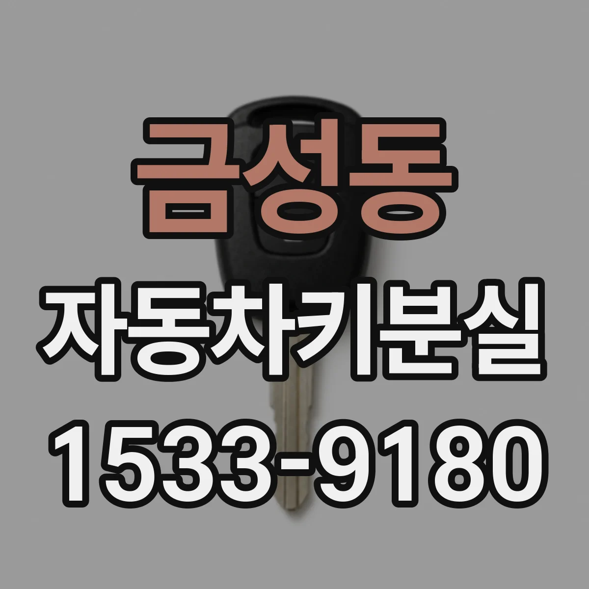 금성동 자동차키분실