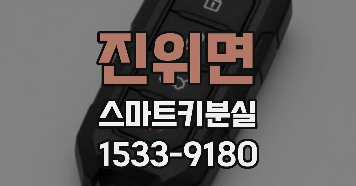진위면 스마트키분실