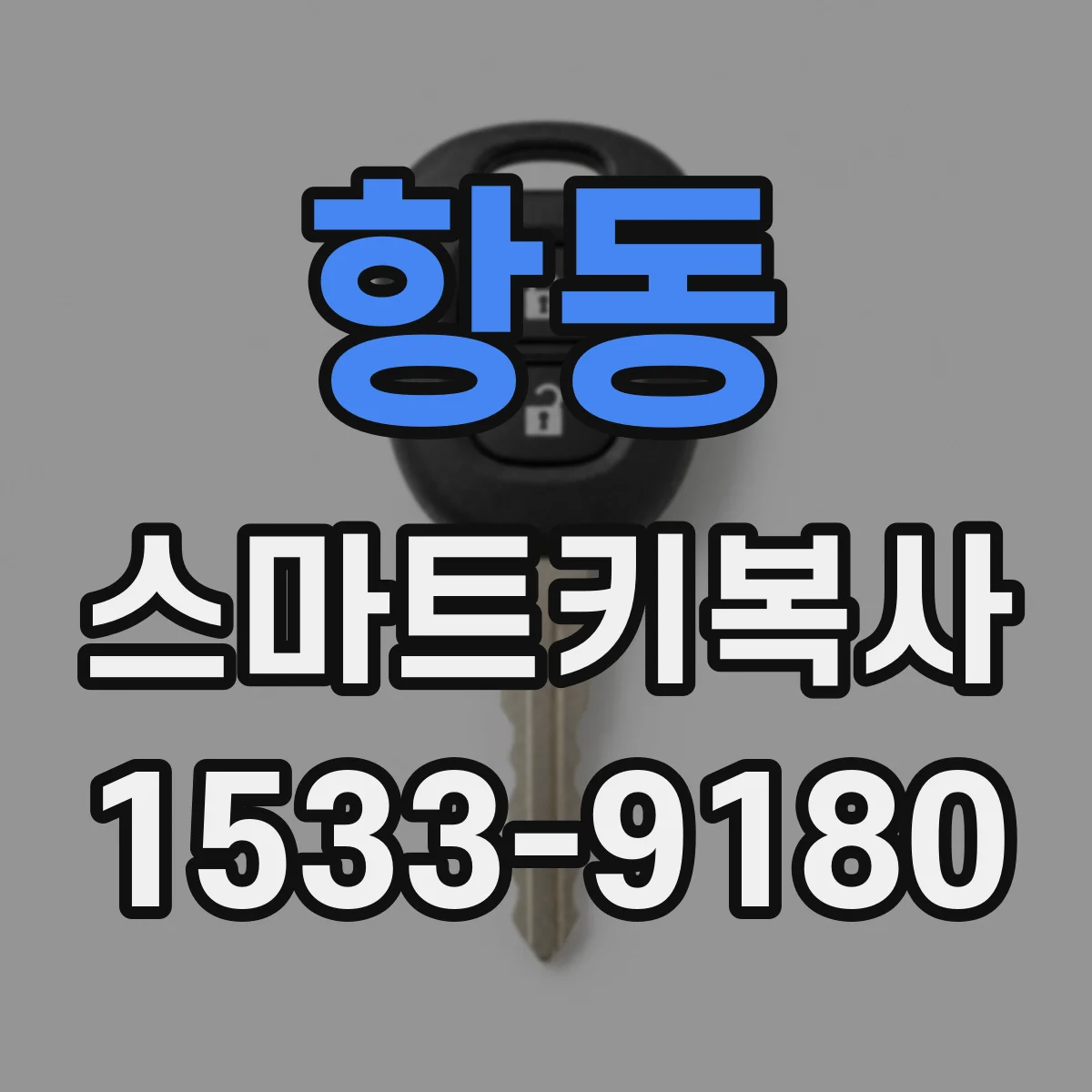항동 스마트키복사