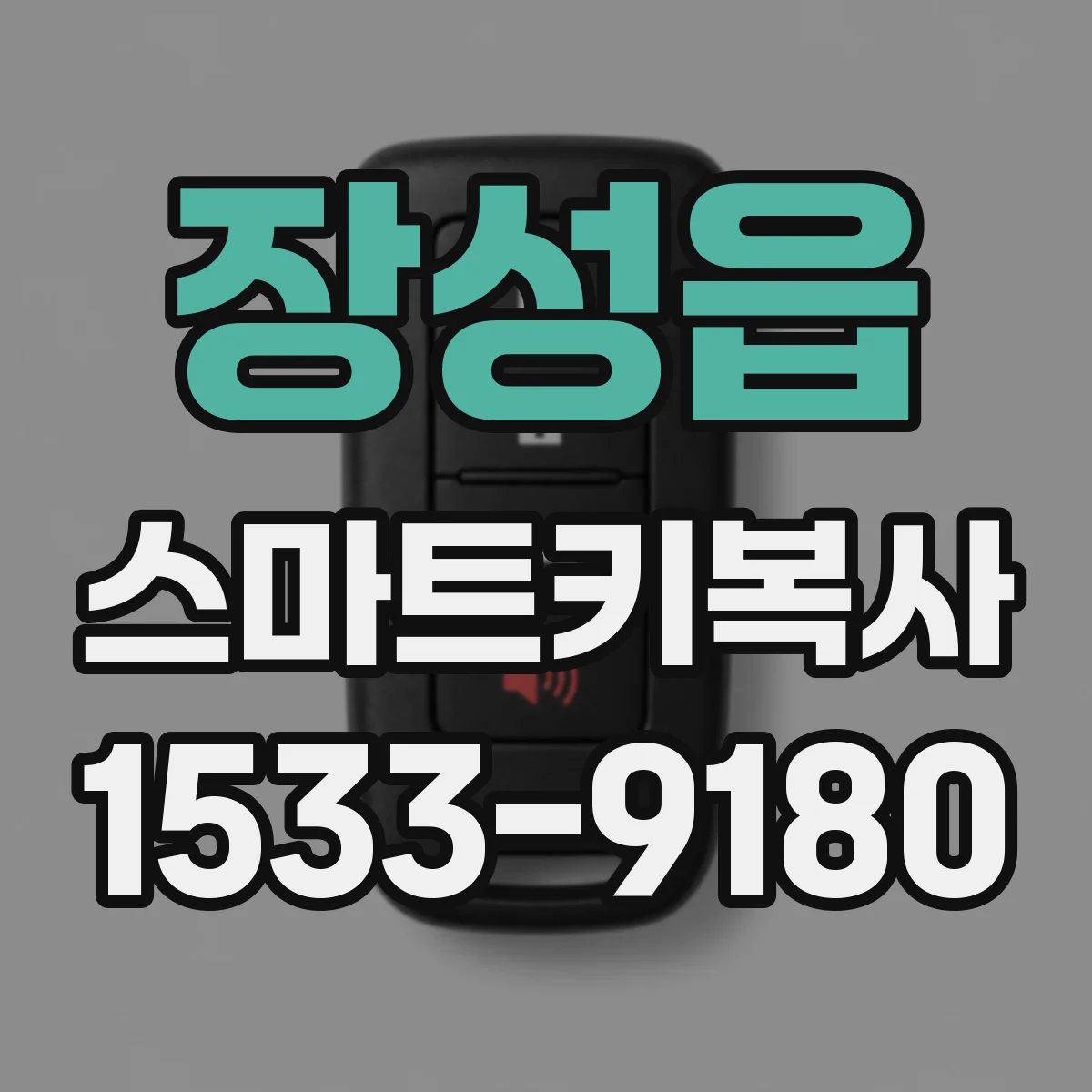 장성읍 스마트키복사