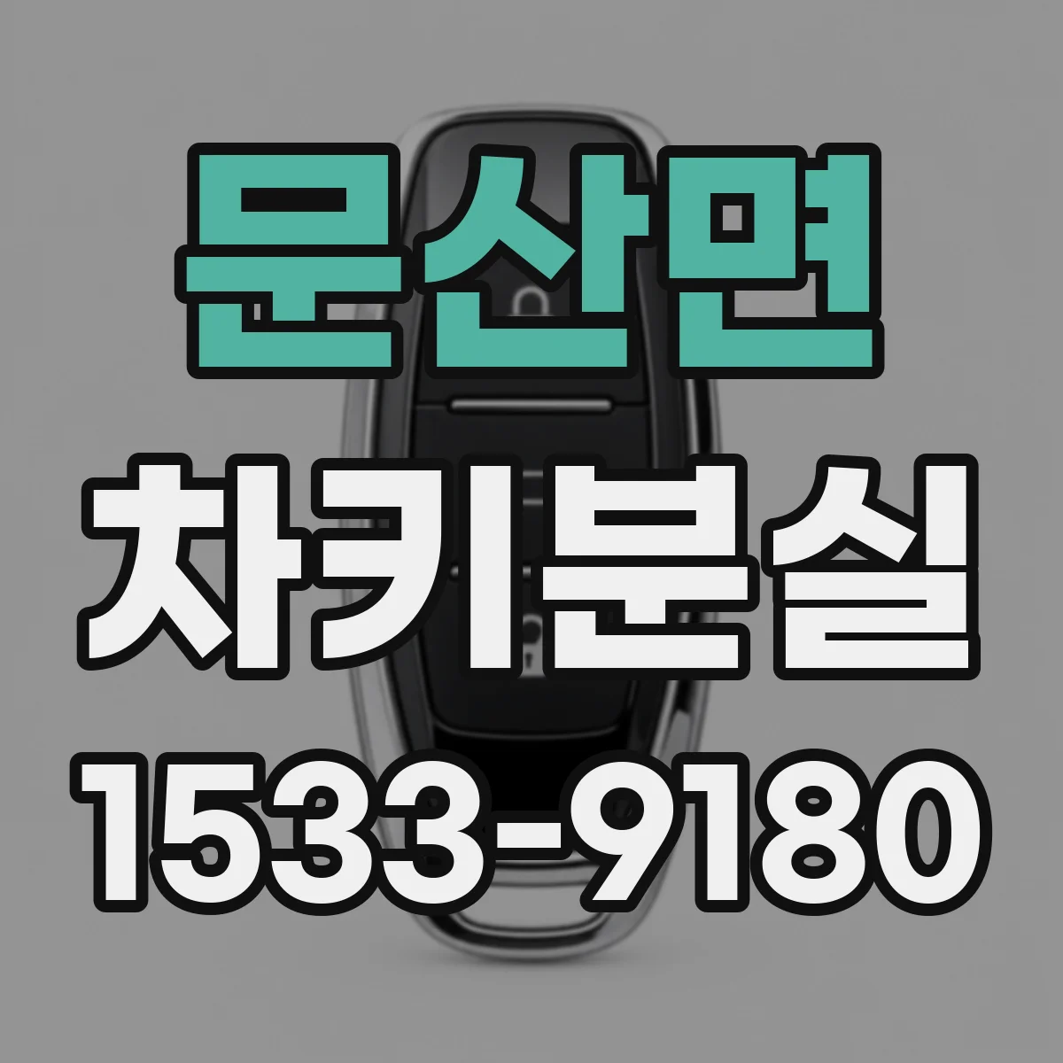 문산면 차키분실