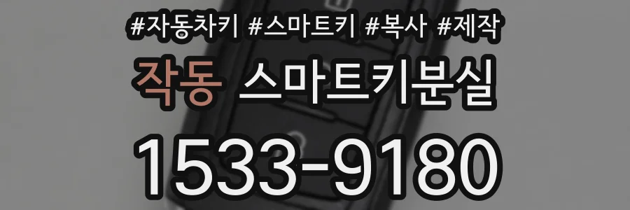 작동 스마트키분실