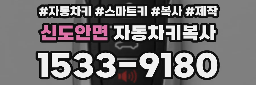 신도안면 자동차키복사