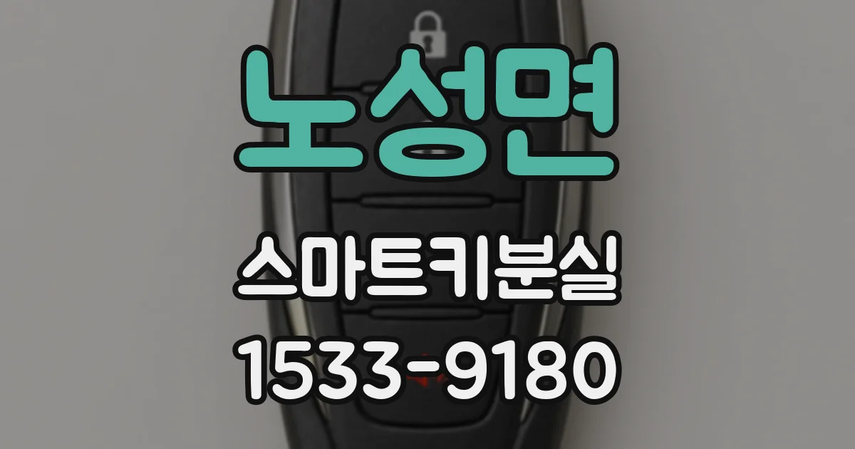 노성면 스마트키분실