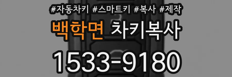 백학면 차키복사