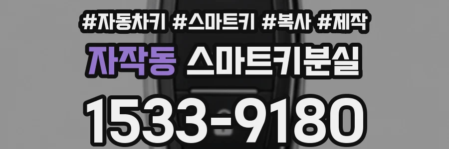 자작동 스마트키분실