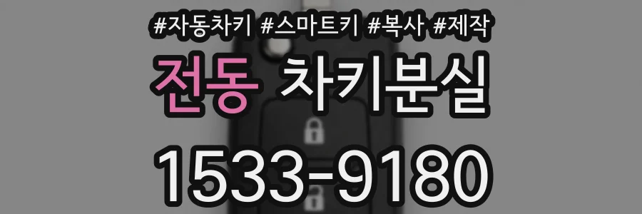 전동 차키분실